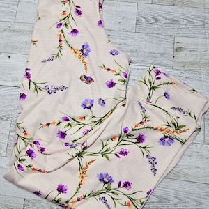 Wildflower Kid&#39;s Romper/Children&#39;s  Flower Romper, Baby Romper, Toddler Jumpsuit, Playsuit For Kids Floral Children&#39;s Romper