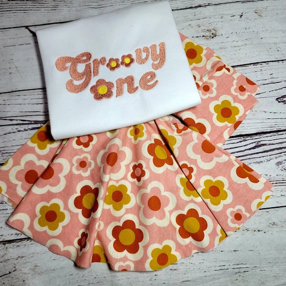 Groovy One Outfit/ Bell Bottom, Leggings Kids Outfit, Bell Bottoms, Groovy  Outfit, Kids Bell Bottom, Kids Groovy Outfit 