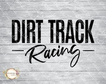 Dirt Track Racing / File digitale / svg, eps, png