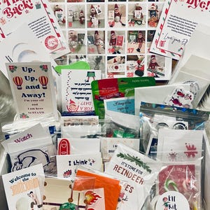Kit interactivo de duende (Preventa 2025) // Magia navideña/Tradición de duendes/Actividades de duendes/Accesorios de duende/Kit de 24 o 13 días/Kit personalizado, fabricado en EE. UU.