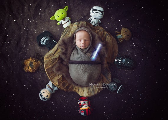 Wie lobby Wennen aan Star Wars Jedi Bub newborn Digital Backdrop for Photography - Etsy