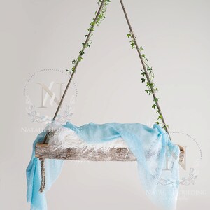 Digital Newborn Backdrop/ prop -  Newborn swing (Isaac)- Photography