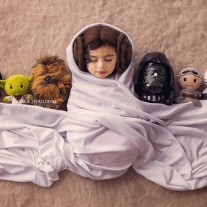 Princess -Newborn Digital Backdrop for photography - Poppet - Face insert