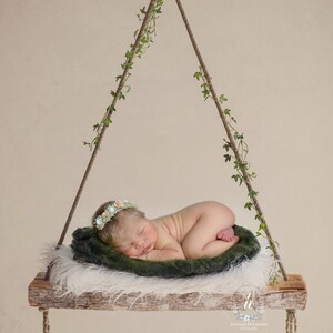 Digital Newborn Backdrop/ prop - Newborn swing (Lewellyn)- Photography