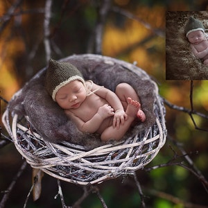 Digital Newborn Backdrop/ prop - (Kurt)- Photography