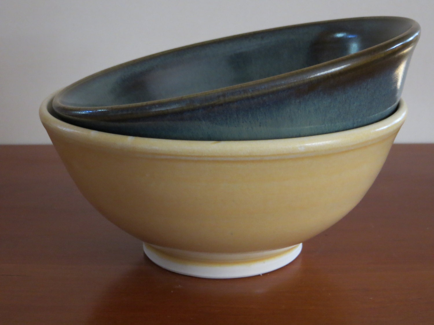 Large Soup Bowl Handmade Pottery Porcelain Stoneware OneDish Etsy