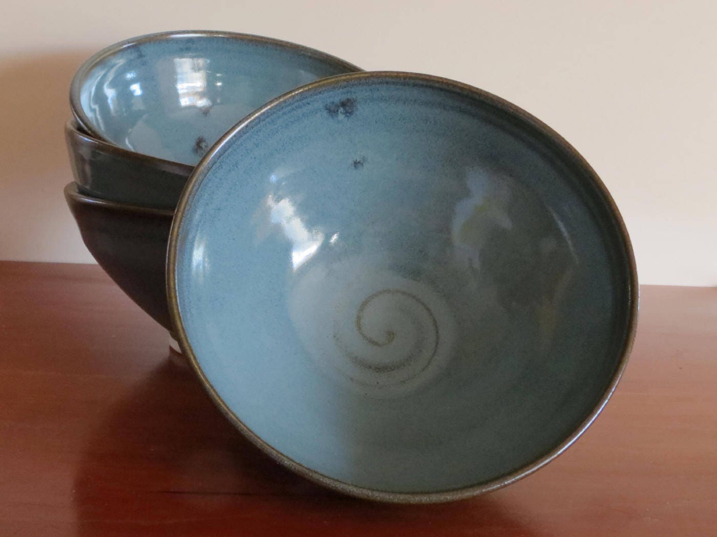 Large Soup Bowl Handmade Pottery Porcelain Stoneware OneDish Etsy