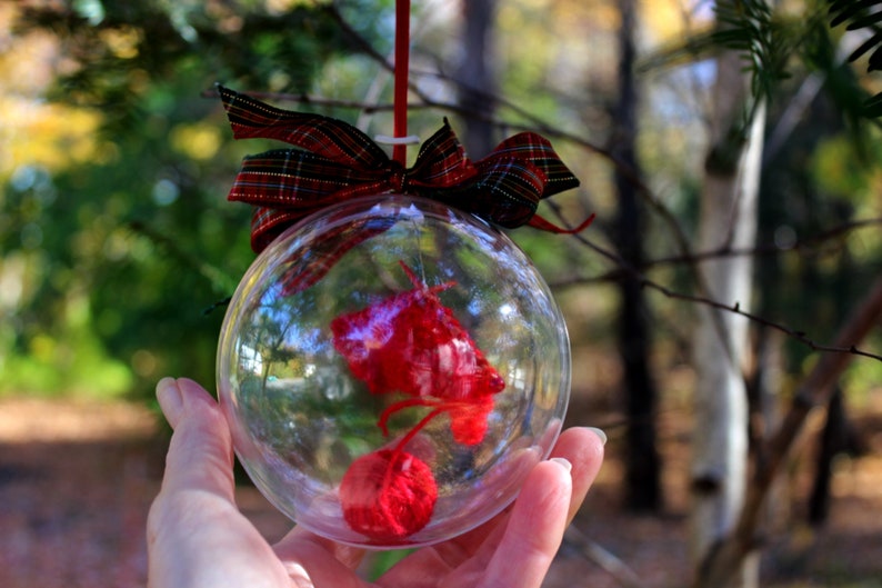 Knitter's Christmas Ornament Tiny WIP Knitter's image 0