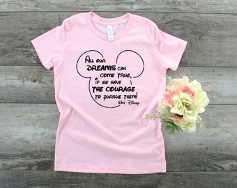 Disney Toddler Shirt, Disney Trip Tee, Kids Disneyland Shirt, Kids Disney Vacation Shirt, Pink Disney Tee, Disney Quote Tee, Kids Disney