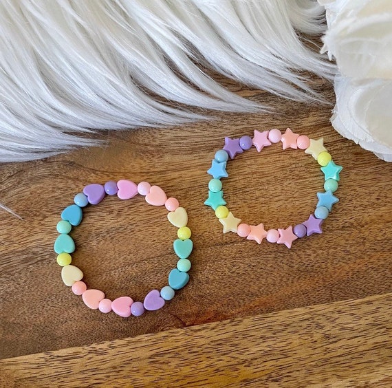 Kids Jewelry for Girls Gift for Toddler Jewelry Stretch Bracelets for Kids  Party Favors for Toddlers Bracelets Custom Name Bracelets for Kid 