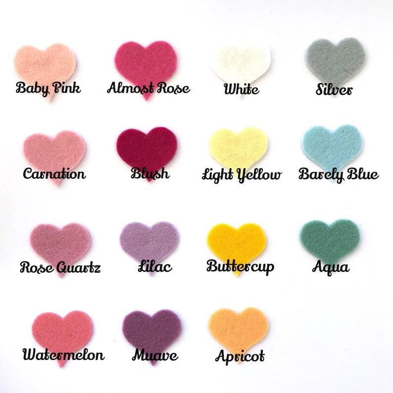 Felt Bows Newborn Headbands Felt Bow Headbands