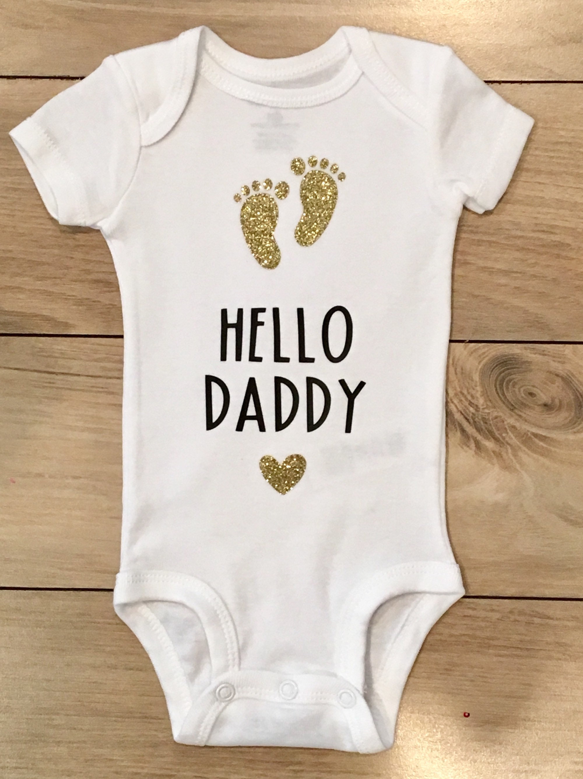 Baby Announcement Onesie Custom Baby Reveal Pregnancy Reveal Etsy