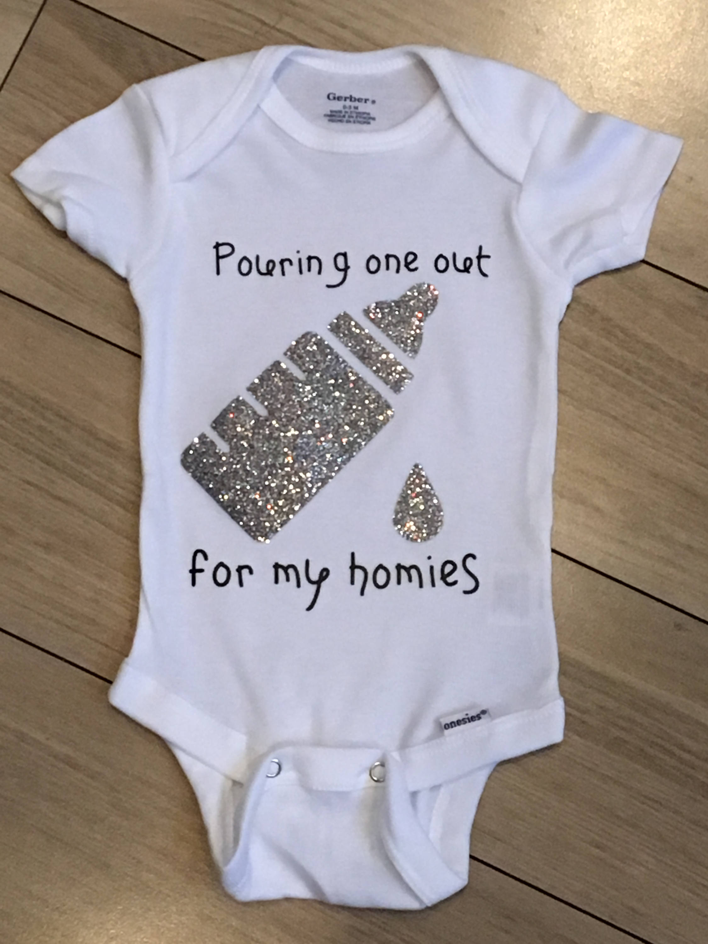 Funny Baby Gifts Gangster Baby Onesie Funny Baby Girl Clothes Etsy