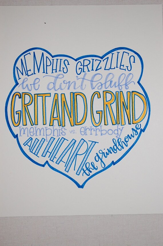 memphis grizzlies t shirts grit and grind