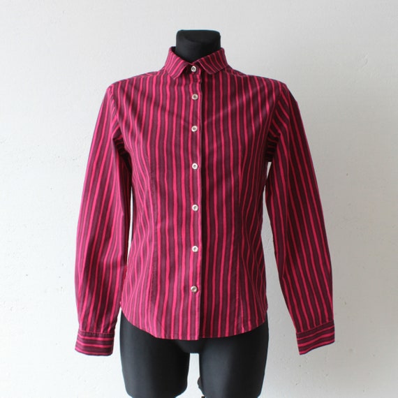 MARIMEKKO Jokapoika fuchsia striped shirt Iconic F