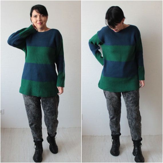 Marimekko vintage 80s knitted cotton women's sweat