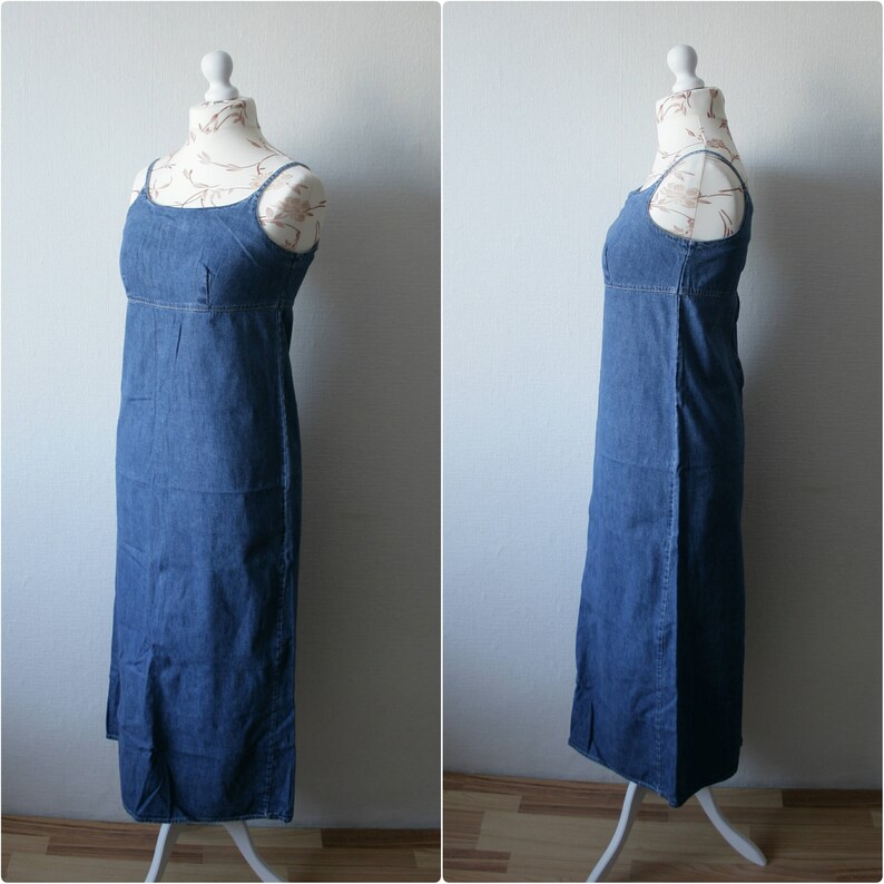 jeans sarafan dress