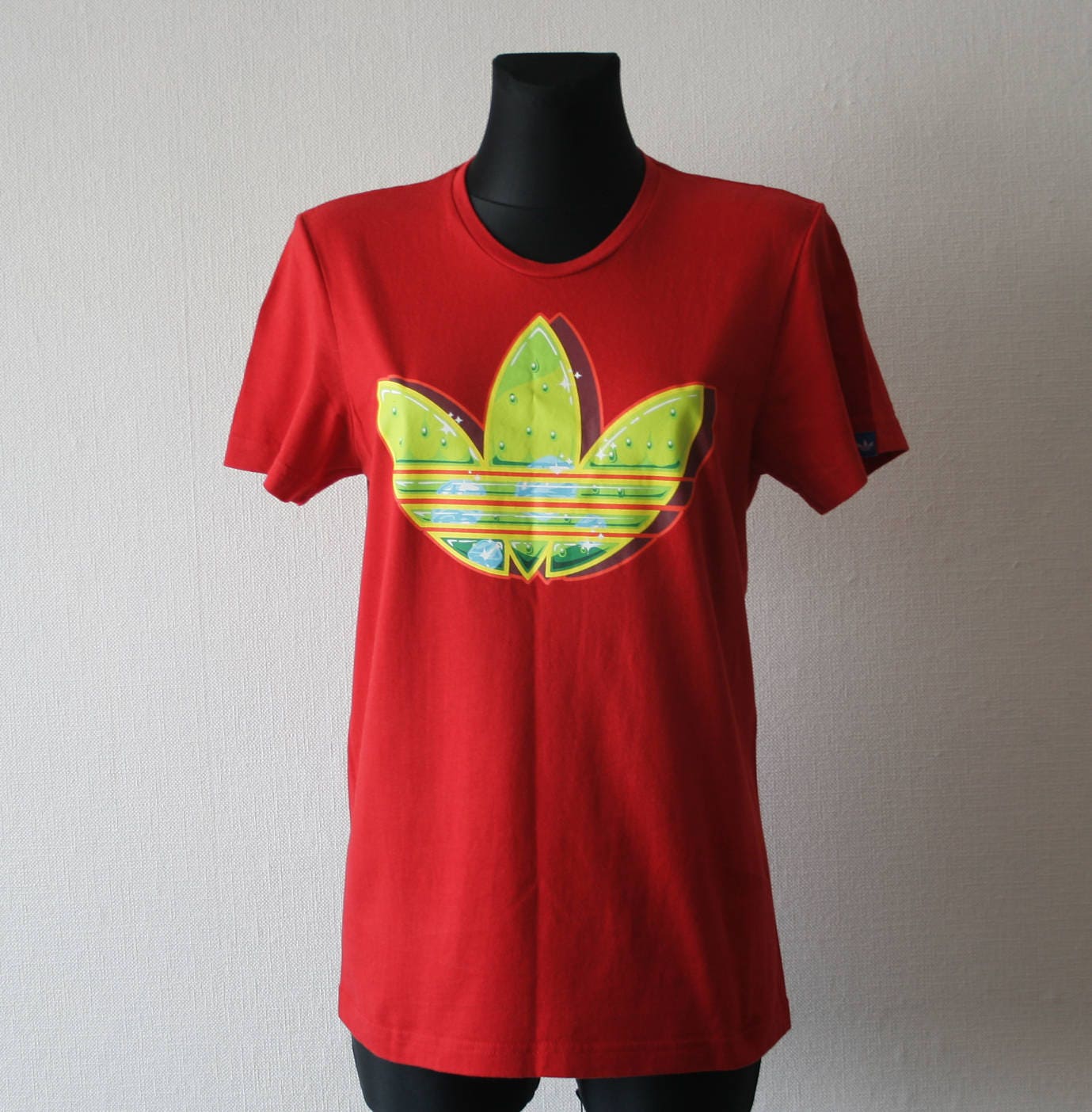 Adidas maglietta rosse sale