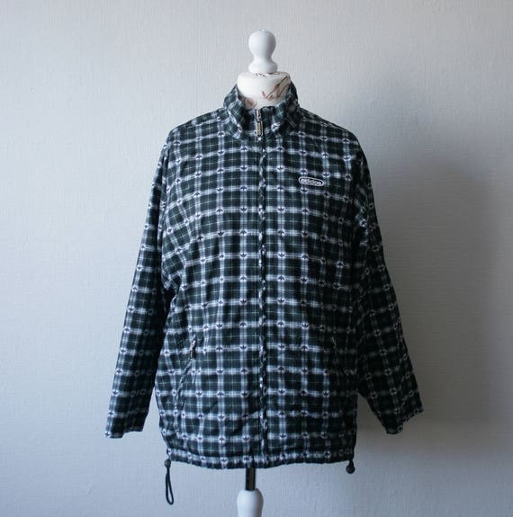 adidas checkered jacket