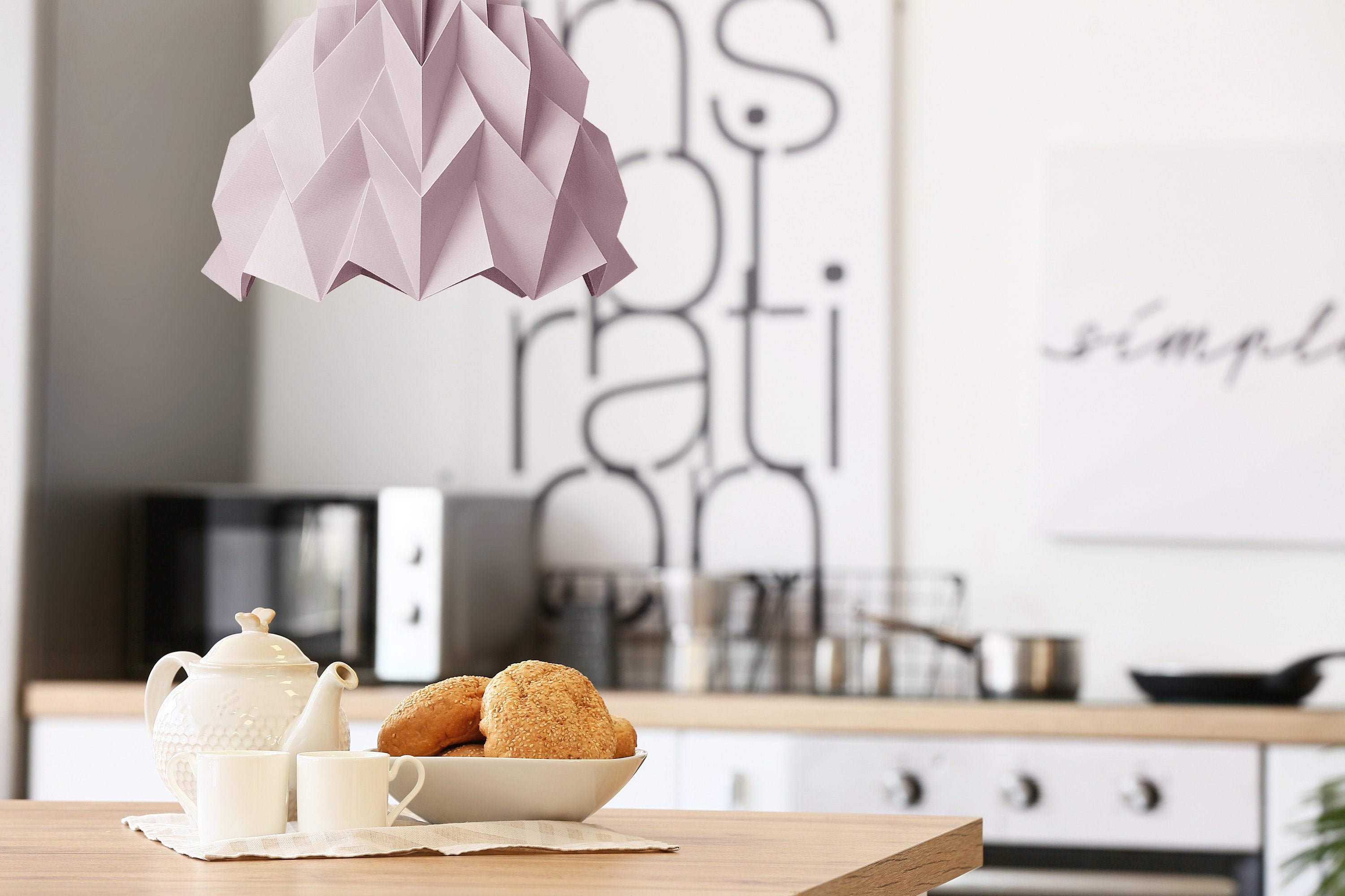 abat-jour Origami Lampe,