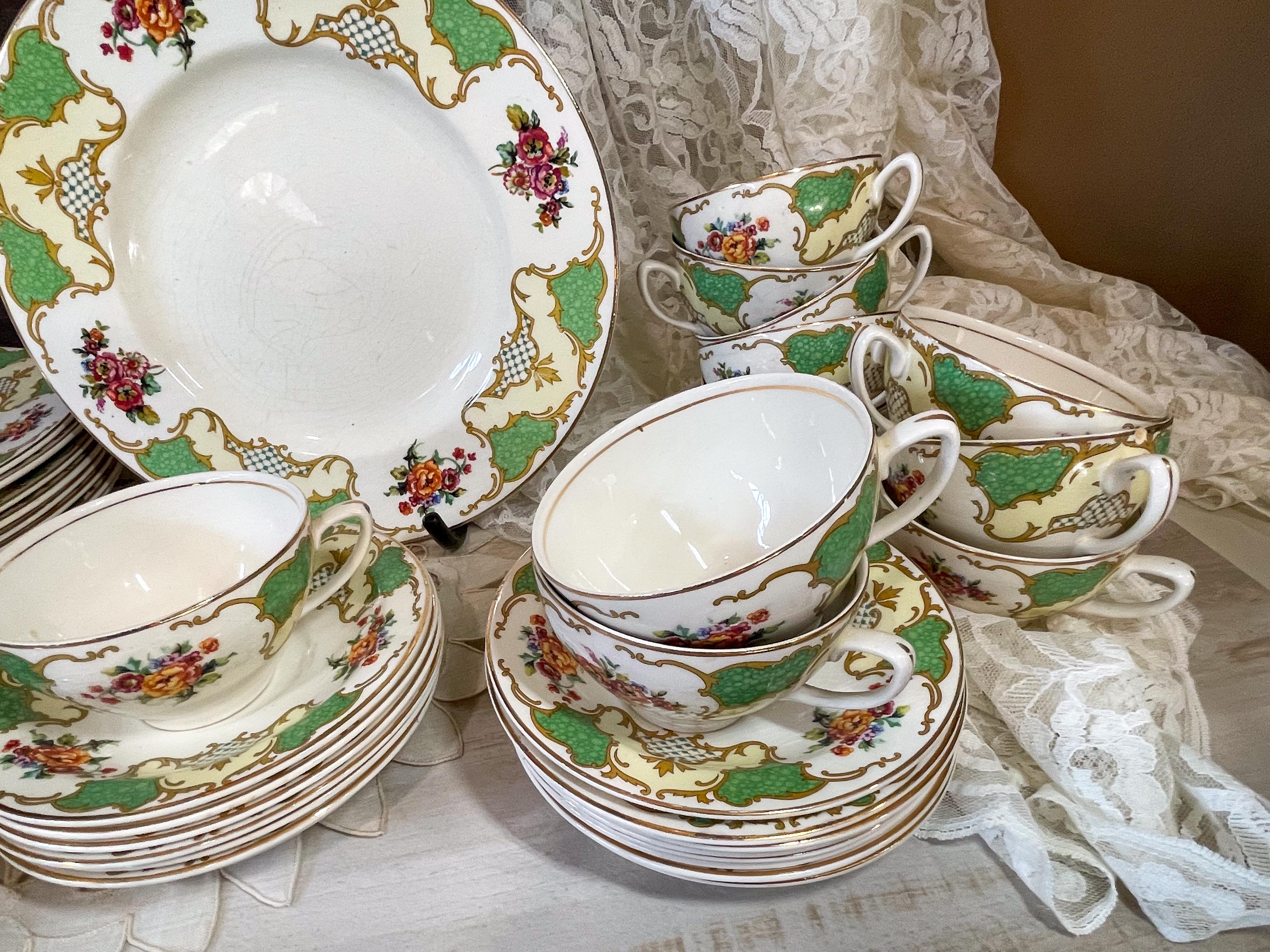 Wood＆Sons 1920-30年代 REGENT 1人用ティーセット