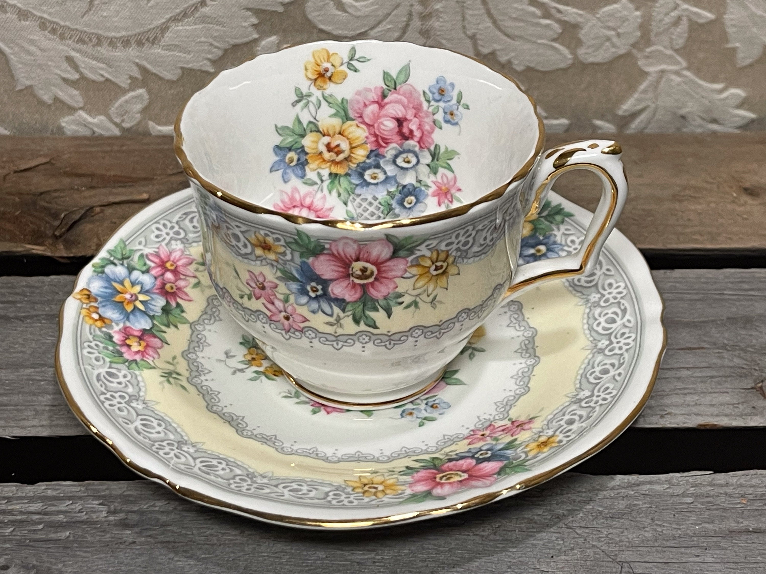 Crown Staffordshire England's Glory - Etsy