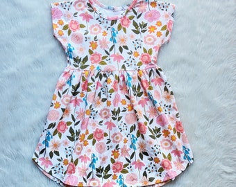 Floral Play Dress, Play Dress, Girl's Dress, Toddler Dress, Floral Dress, Floral Girl's Dress, Floral Toddler Dress, Summer Dress, Dress