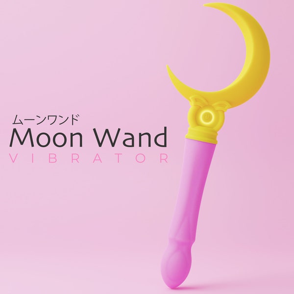 Moon Wand Adult Toy | Silicone Dildo and Vibrator | Geeky Sex Toys