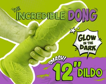 The Incredible Dong | Girthy Silicone Dildo | Geeky Sex Toys