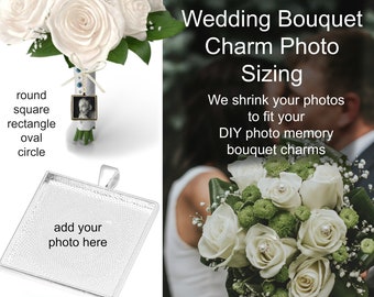 Do it Yourself Photo Sizing, Digital Photos sized,  photos for Lockets, Budget Wedding Ideas, Groom charm photo, Wedding Pictures