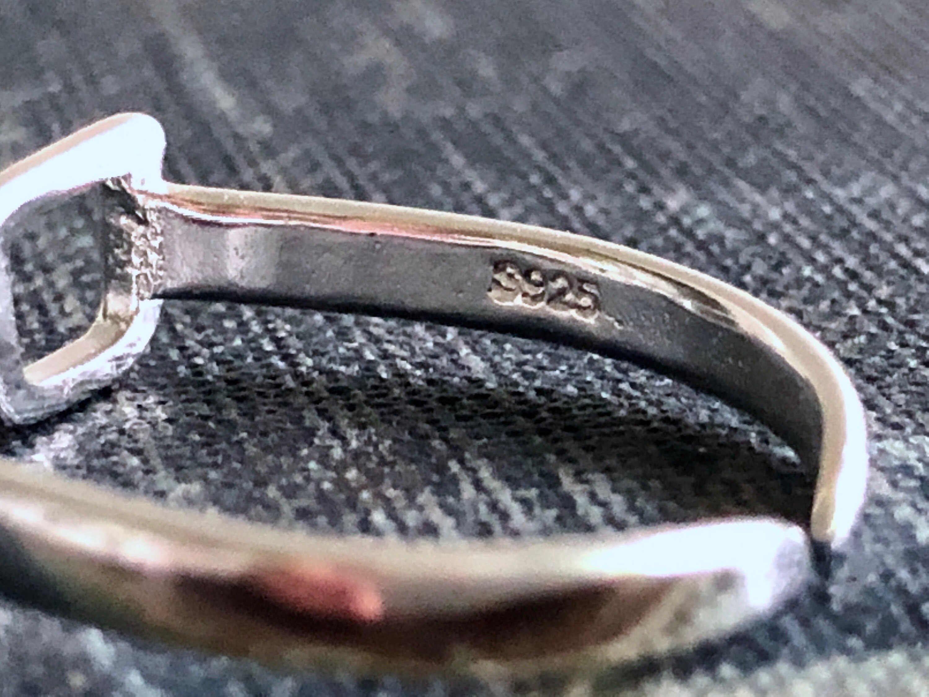 Silver Eyeglasses Ring Adjustable glasses ring Reading Etsy