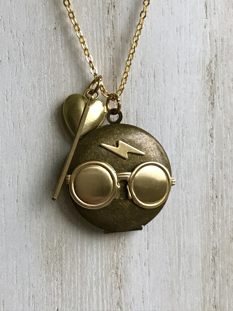 Harry Potter Inspired Necklace Magical Necklace Personalized Etsy