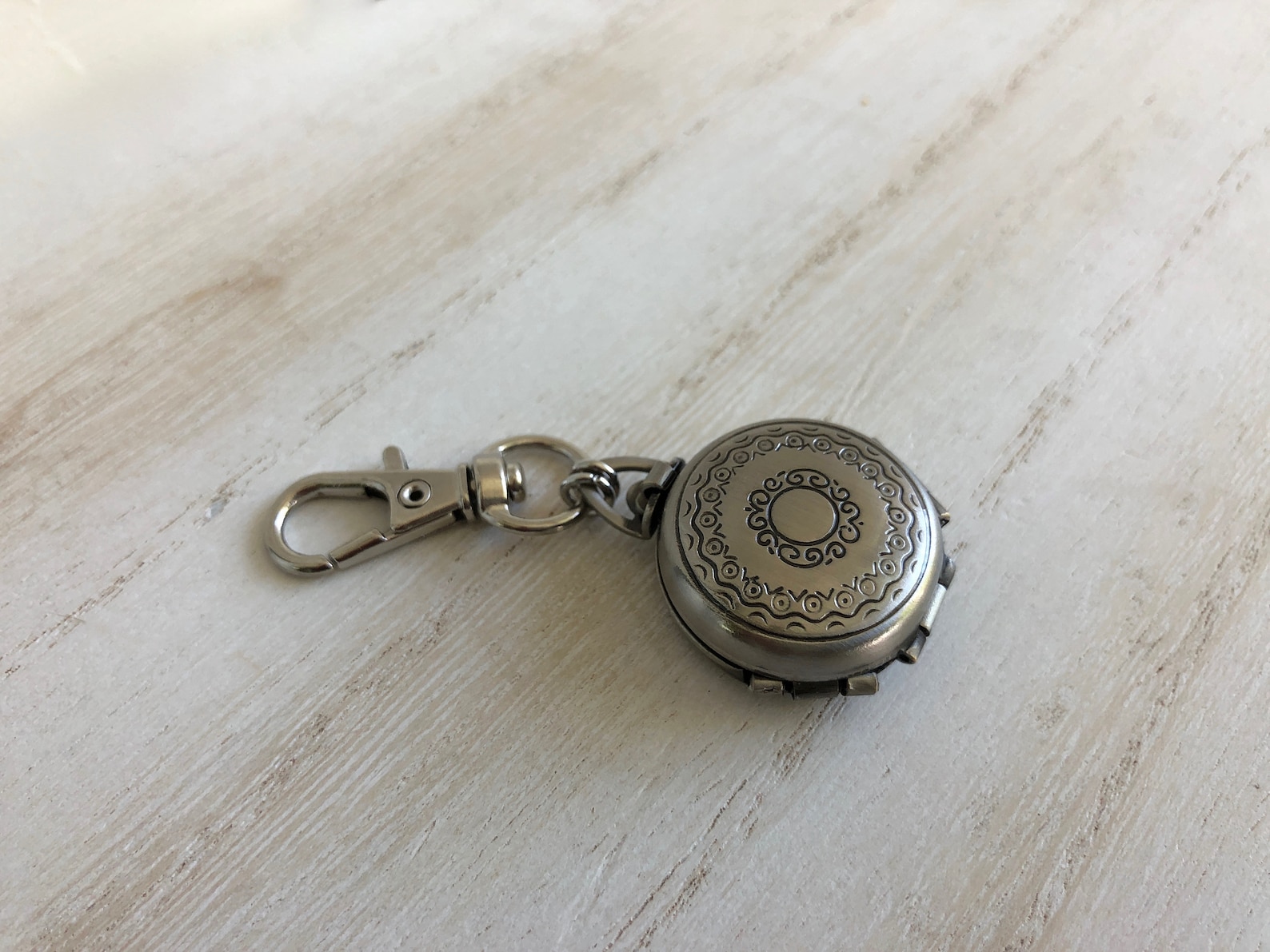 4 Photo Locket Keychain Men's Locket Keychain Etsy