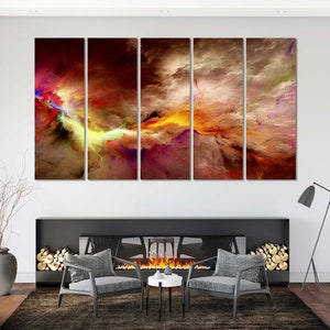 Abstract Art Wall, Abstract Painting Decor for Home, Modern Abstract ...