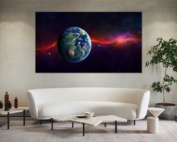 Galaxy Wall Art  Paintings, Drawings & Photograph Art Prints