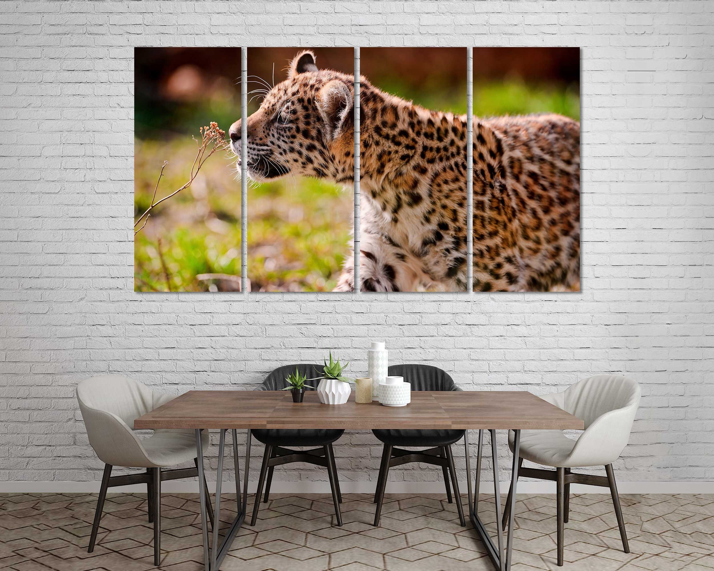 Cute Little Leopard Popular Decor For Wall Little Leopard | Etsy