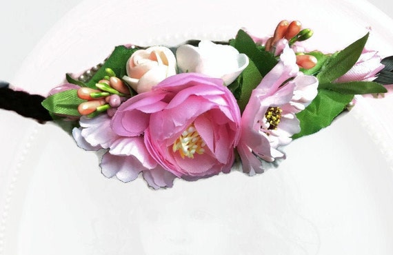 hair band of flowers