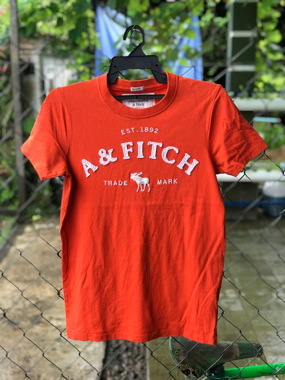& Fitch T-shirt Size Small Etsy