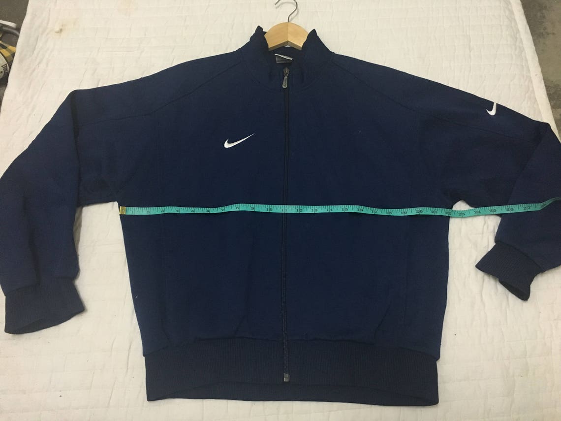Vintage 90s Nike Jacket Training Sport Blue Black Colour / - Etsy Israel