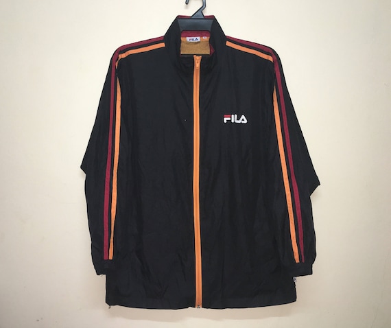 Fila cortavientos Fila Biella Italia Chaqueta de - Etsy México