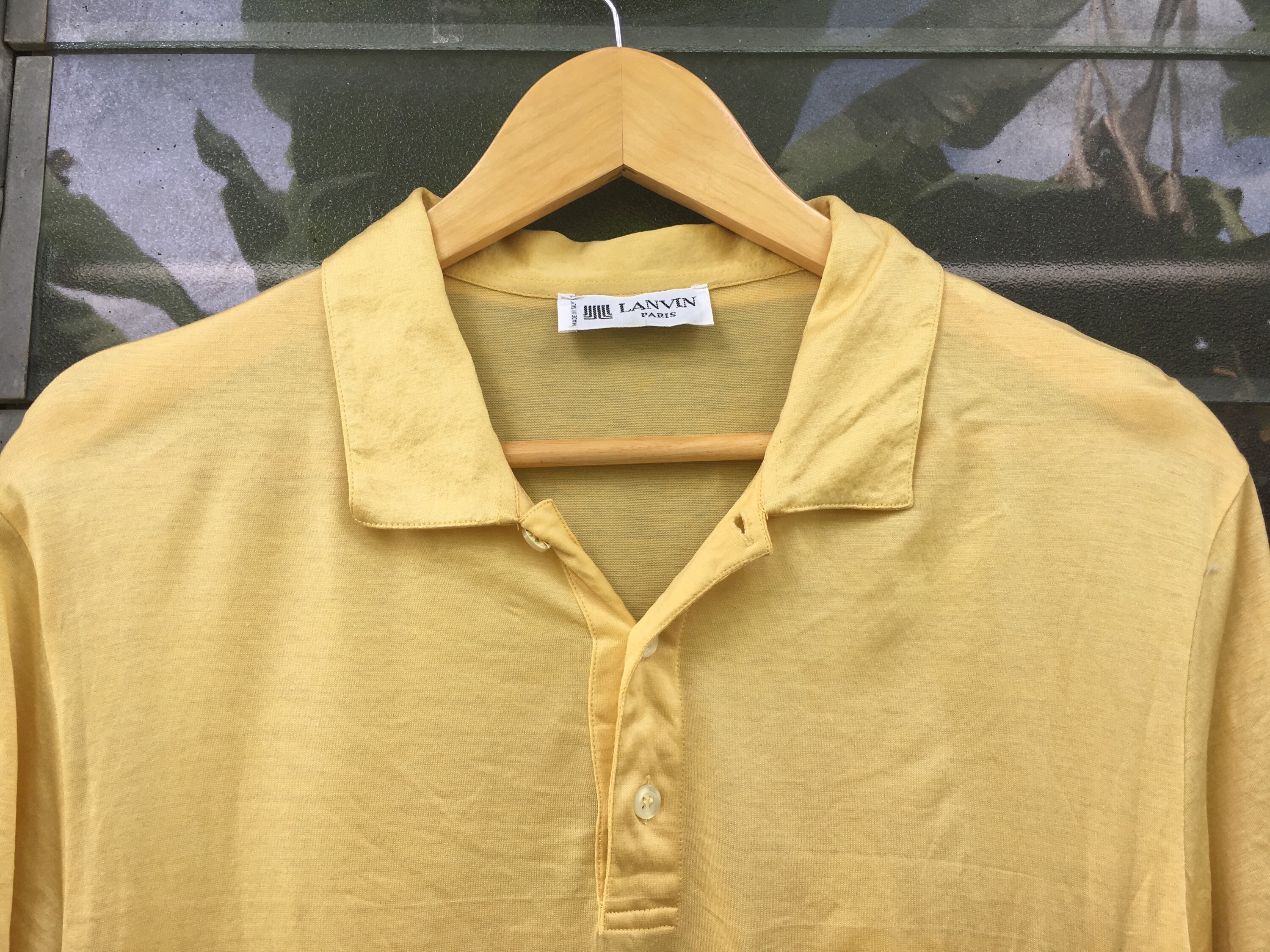 Lanvin long sleeve clearance polo