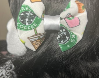 Kokardy do włosów Starbucks