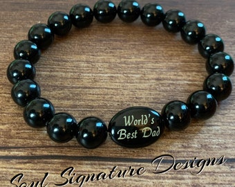 World’s Best Dad Bracelet