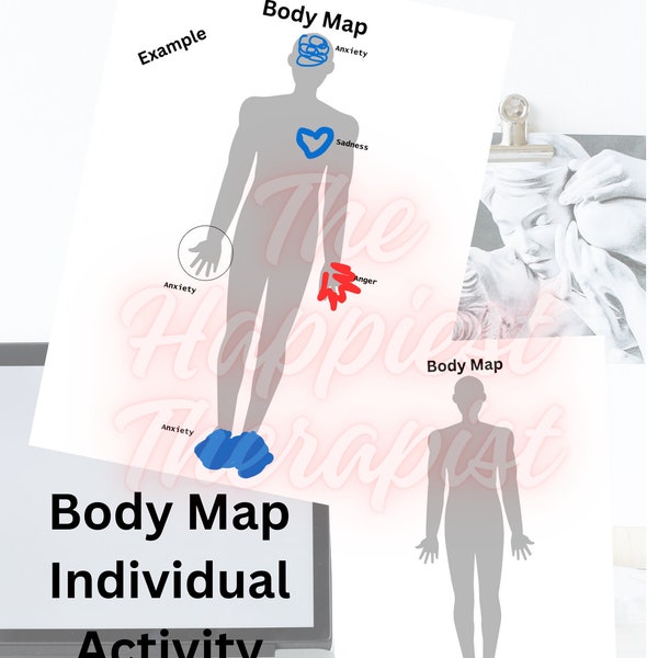 Body Map Individual Therapy Activity