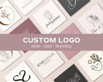 Custom Logo Design, Hand Drawn Logo Design, Custom Branding Logo, Branding Package, Personalised Logo, Minimalist Logo, Commission Logo