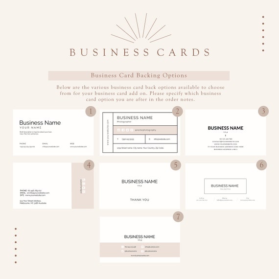 Love Wedding Wordmark Business Card