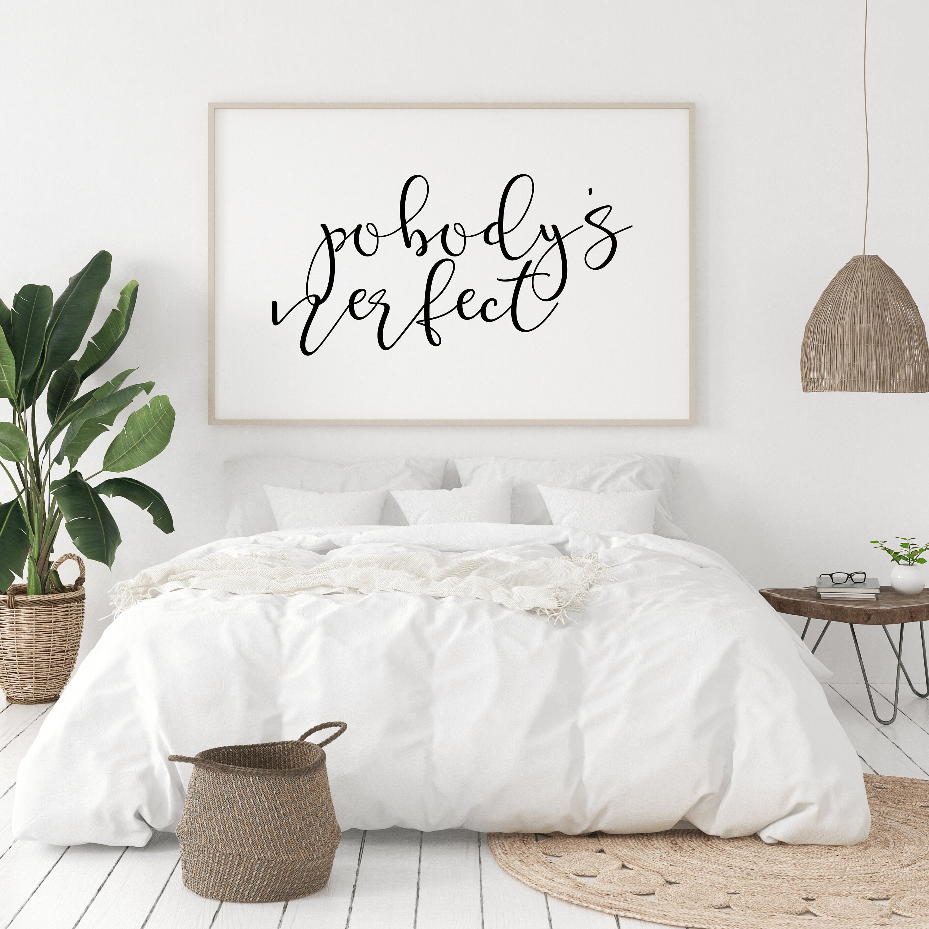 Pobody's Nerfect THE OFFICE TV Show Wall Art Pam Beesly Etsy