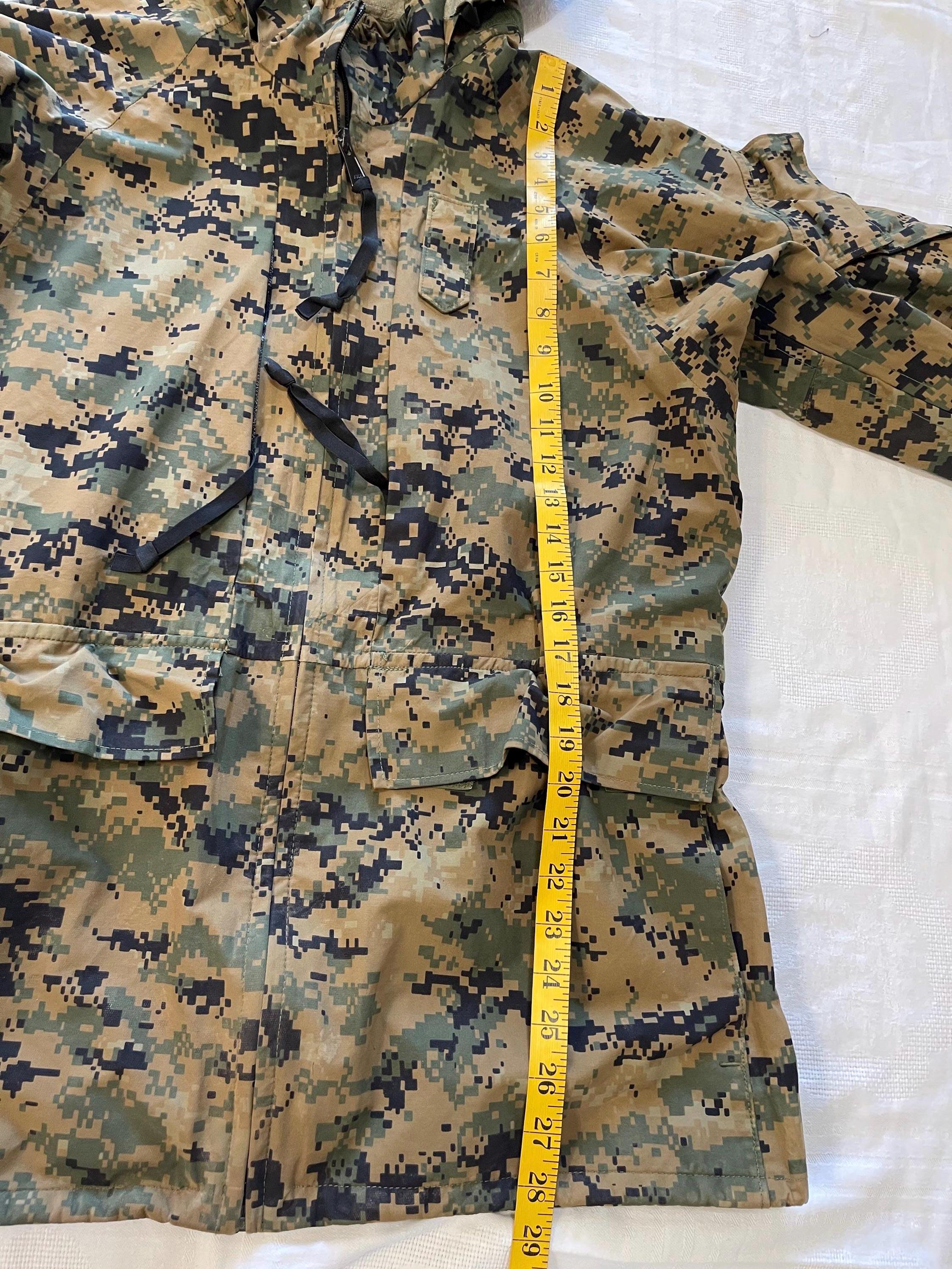 Sサイズ - USMC ウッドランド MARPAT ゴアテックス パーカー 