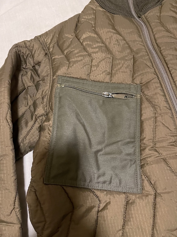 Genuine Vintage German Army Field Jacket Parka Quilt Liner