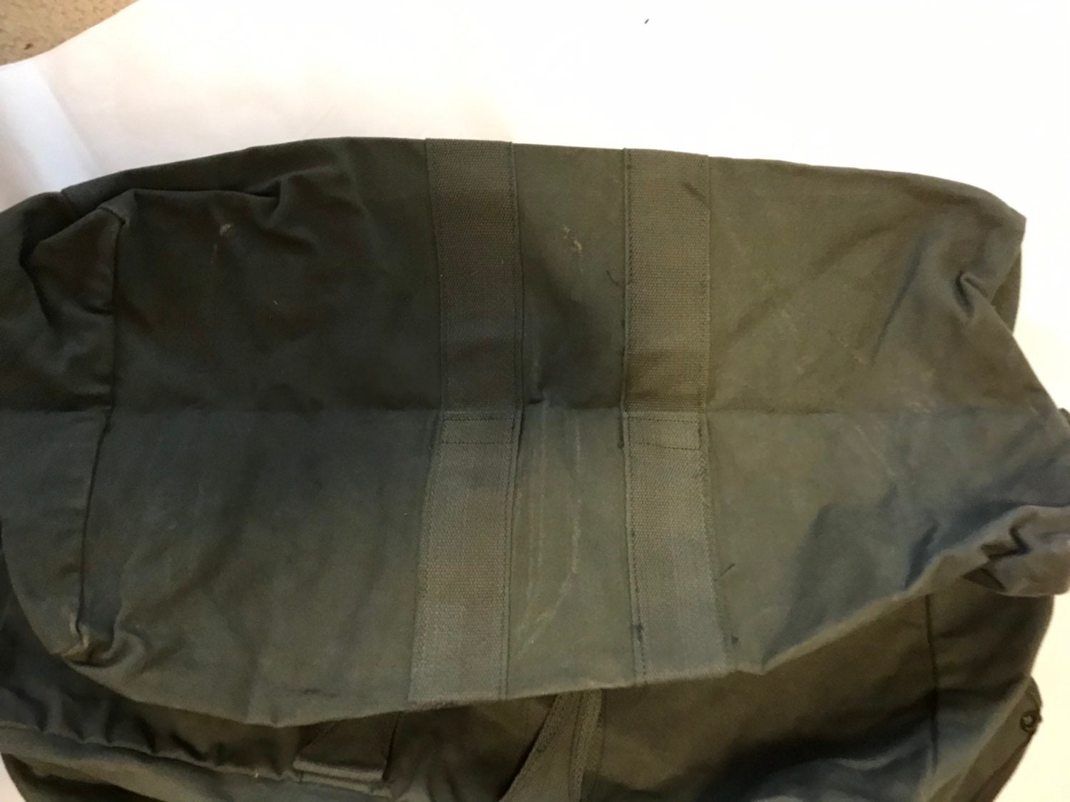USAF Genuine Vintage Heavy Duty Canvas Sage Green Flyers Kit